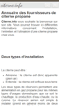 Mobile Screenshot of citerne.info