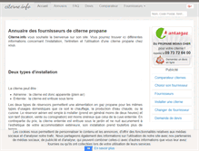 Tablet Screenshot of citerne.info